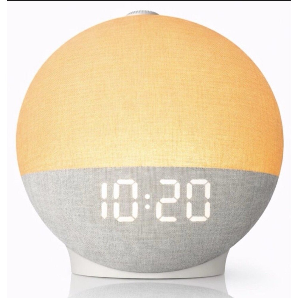 Sunrise Alarm Clock White Noise Machine: Natural Wake Up Light H03
